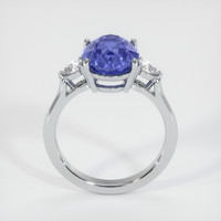 5.43 Ct. Violet Sapphire Ring, Platinum 950 3