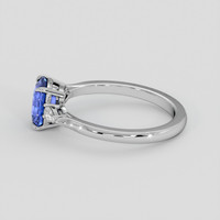 2.08 Ct. Blue Sapphire Ring, Platinum 950 4