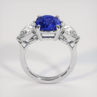 3.02 Ct. Blue Sapphire Ring, Platinum 950 3