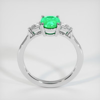 1.59 Ct. Emerald Ring, Platinum 950 3