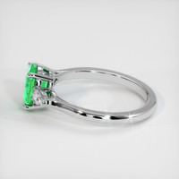 1.59 Ct. Emerald Ring, Platinum 950 4