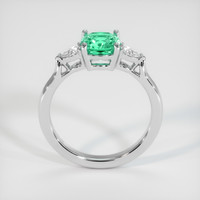 1.07 Ct. Emerald Ring, Platinum 950 3