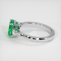 1.82 Ct. Emerald Ring, Platinum 950 4