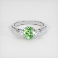 0.90 Ct. Gemstone Ring, Platinum 950 1