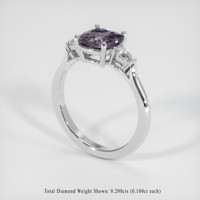 1.52 Ct. Gemstone Ring, Platinum 950 2