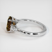 2.82 Ct. Gemstone Ring, Platinum 950 4