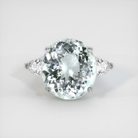 18.94 Ct. Gemstone Ring, Platinum 950 1