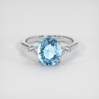 2.39 Ct. Gemstone Ring, Platinum 950 1