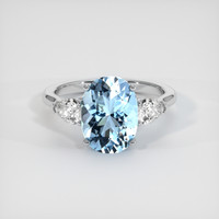 3.14 Ct. Gemstone Ring, Platinum 950 1