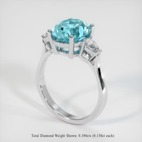 4.81 Ct. Gemstone Ring, Platinum 950 2