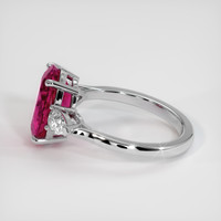 3.20 Ct. Gemstone Ring, Platinum 950 4