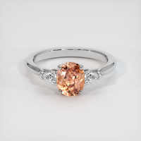 1.57 Ct. Gemstone Ring, Platinum 950 1