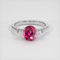 2.31 Ct. Sapphire Ring, Platinum 950 1