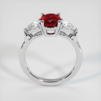 2.04 Ct. Ruby Ring, Platinum 950 3