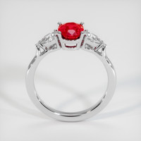 1.42 Ct. Ruby Ring, Platinum 950 3