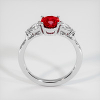 1.29 Ct. Ruby Ring, Platinum 950 3