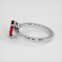1.64 Ct. Ruby Ring, Platinum 950 4
