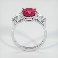 3.01 Ct. Ruby Ring, Platinum 950 3