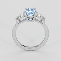 2.52 Ct. Blue Sapphire Ring, Platinum 950 3
