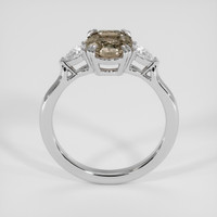 2.01 Ct. Brown Sapphire Ring, Platinum 950 3