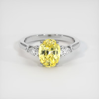 2.17 Ct. Sapphire Ring, Platinum 950 1