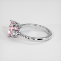 3.59 Ct. Pink Sapphire Ring, Platinum 950 4