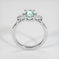 1.79 Ct. Bluish Green Sapphire Ring, Platinum 950 3