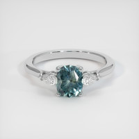 1.19 Ct. Sapphire Ring, Platinum 950 1