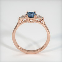 0.81 Ct. Sapphire Ring, 14K Rose Gold 2