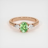 0.90 Ct. Gemstone Ring, 14K Rose Gold 1