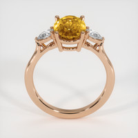 3.00 Ct. Gemstone Ring, 14K Rose Gold 3