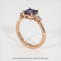 1.52 Ct. Gemstone Ring, 14K Rose Gold 2