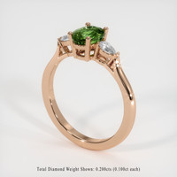 1.20 Ct. Gemstone Ring, 14K Rose Gold 2