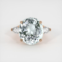 18.94 Ct. Gemstone Ring, 14K Rose Gold 1