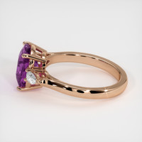 2.74 Ct. Gemstone Ring, 14K Rose Gold 4