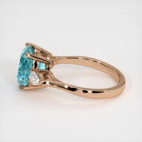 4.81 Ct. Gemstone Ring, 14K Rose Gold 4