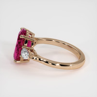 3.20 Ct. Gemstone Ring, 14K Rose Gold 4