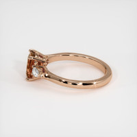 1.59 Ct. Sapphire Ring, 14K Rose Gold 4
