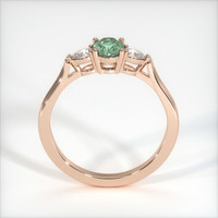 0.98 Ct. Sapphire Ring, 14K Rose Gold 3