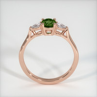 0.66 Ct. Sapphire Ring, 14K Rose Gold 3