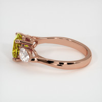 2.03 Ct. Sapphire Ring, 14K Rose Gold 4