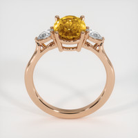3.00 Ct. Gemstone Ring, 18K Rose Gold 3