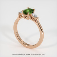 1.20 Ct. Gemstone Ring, 18K Rose Gold 2