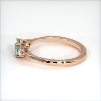 0.98 Ct. Sapphire Ring, 18K Rose Gold 4