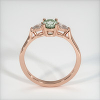 0.71 Ct. Sapphire Ring, 18K Rose Gold 3