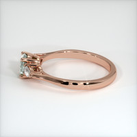 0.67 Ct. Sapphire Ring, 18K Rose Gold 4