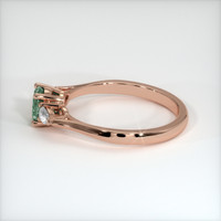 0.70 Ct. Sapphire Ring, 18K Rose Gold 4