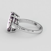4.91 Ct. Bi Color Ametrine Ring, 10K White Gold 4