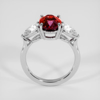 4.02 Ct. Ruby Ring, 10K White Gold 3