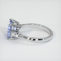 2.30 Ct. Sapphire Ring, 14K White Gold 4
